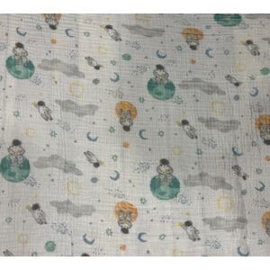Aden + Anais Muslin Swaddle Baby Blanket Space Astronaut Planets